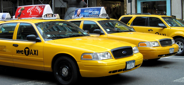 New York City cabs - smelling sweet!